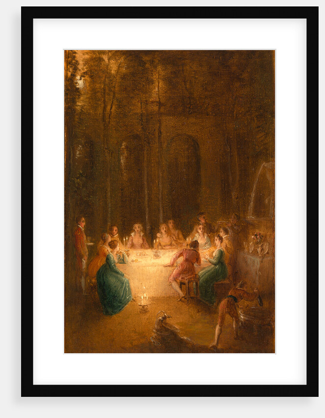 The Supper by the Fountain by Thomas Stothard
