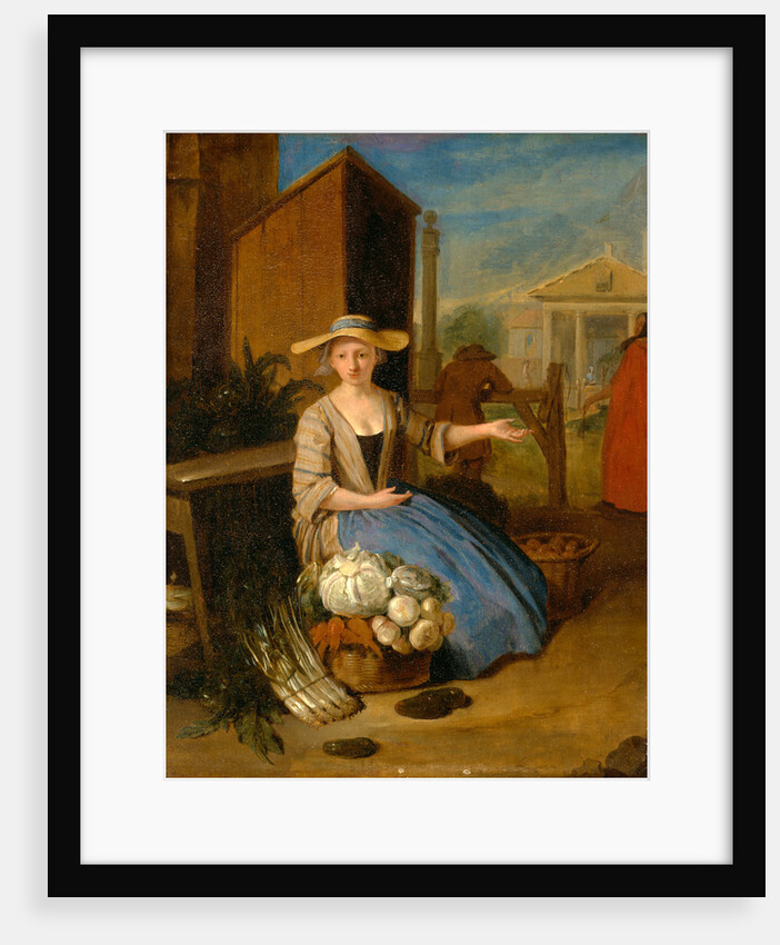 Vegetable Seller, Covent Garden, London by Pieter Angillis