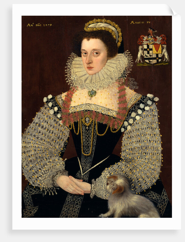 The Duchess of Chandos Frances, Lady Chandos by John Bettes the Younger