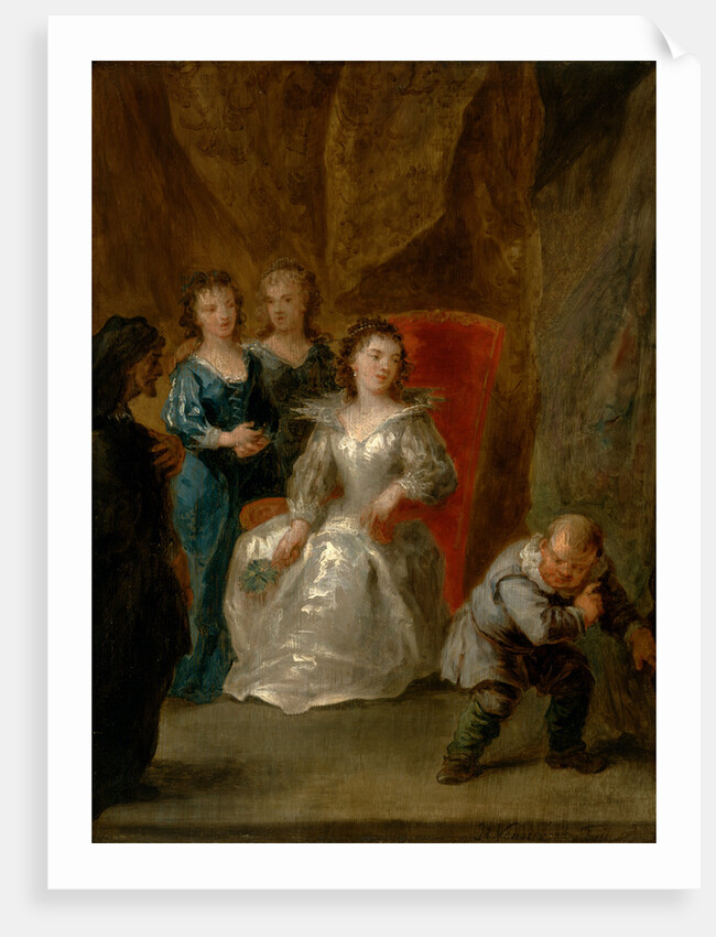 A Scene from Don Quixote (Vol.II, Ch.XXIII) by John Vanderbank