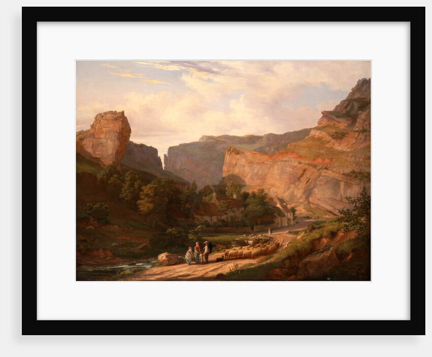 A View of Cheddar Gorge by George Vincent