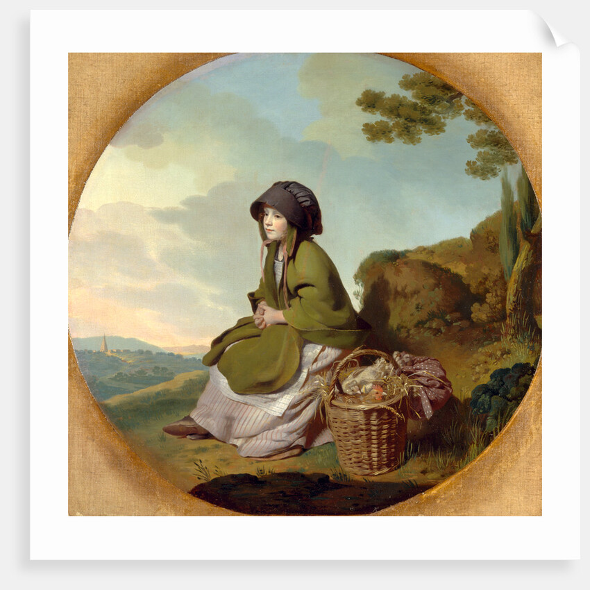 The Market Girl The Silver Age Inscription out of reach by Henry Walton