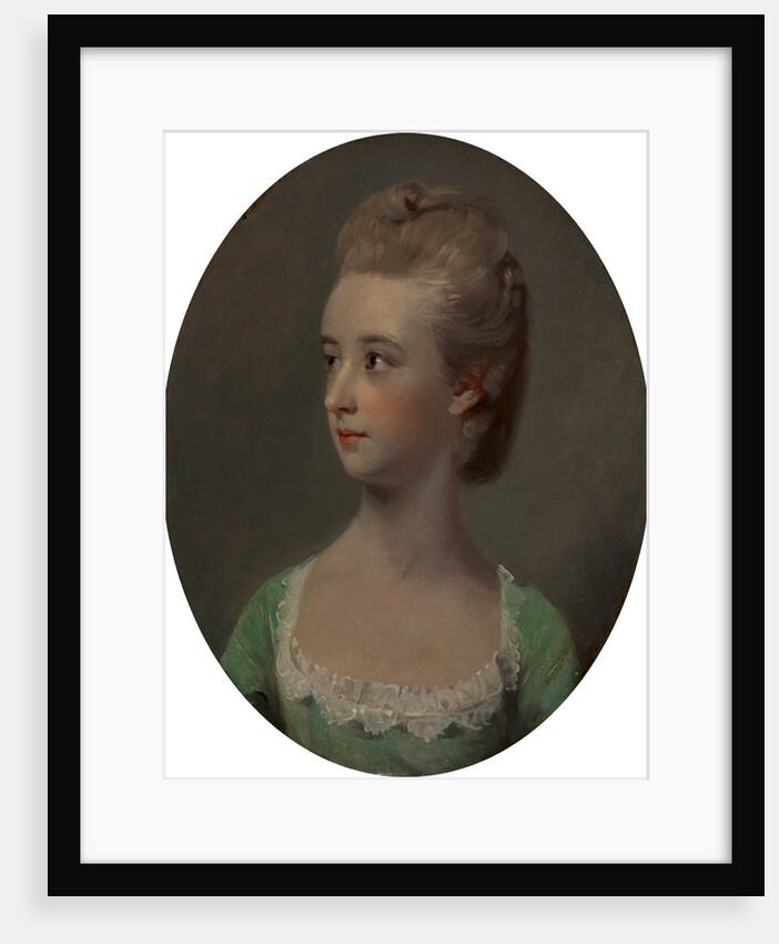 Portrait of a young woman, possibly Miss Nettlethorpe by Henry Walton