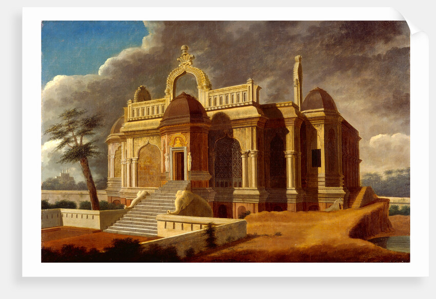 Mausoleum with Stone Elephants by Swain Ward