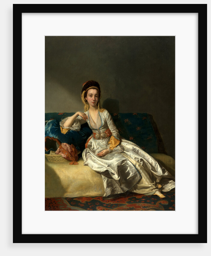 Nancy Parsons in Turkish dress by George Willison