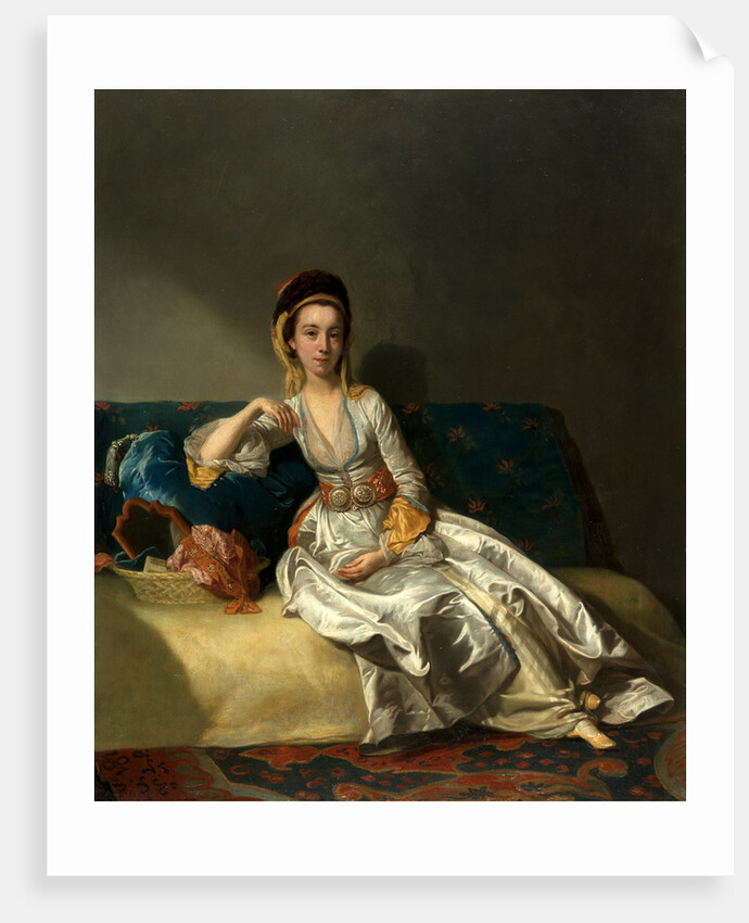 Nancy Parsons in Turkish dress by George Willison