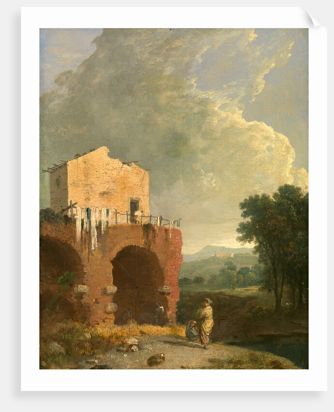 Hadrian's Villa A View in Hadrian's Villa by Richard Wilson