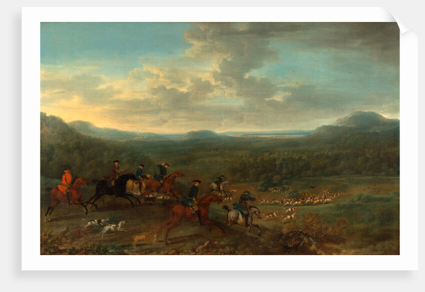 A Fox Hunt by John Wootton