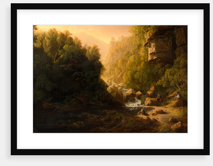 The Mountain Torrent by Francis Danby