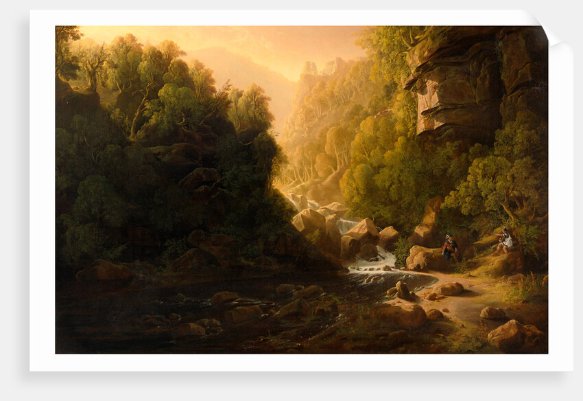 The Mountain Torrent by Francis Danby