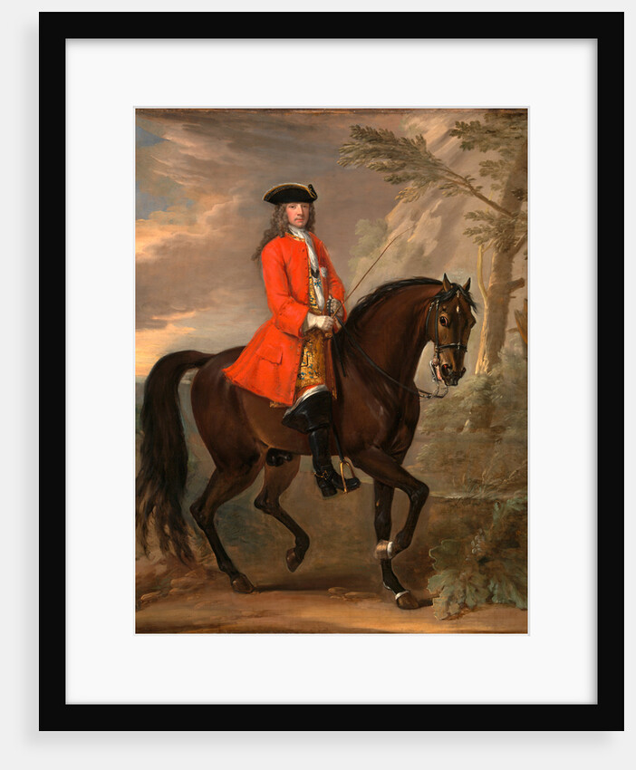 Portrait of a Man on Horseback An Unknown Man on Horseback by John Wootton