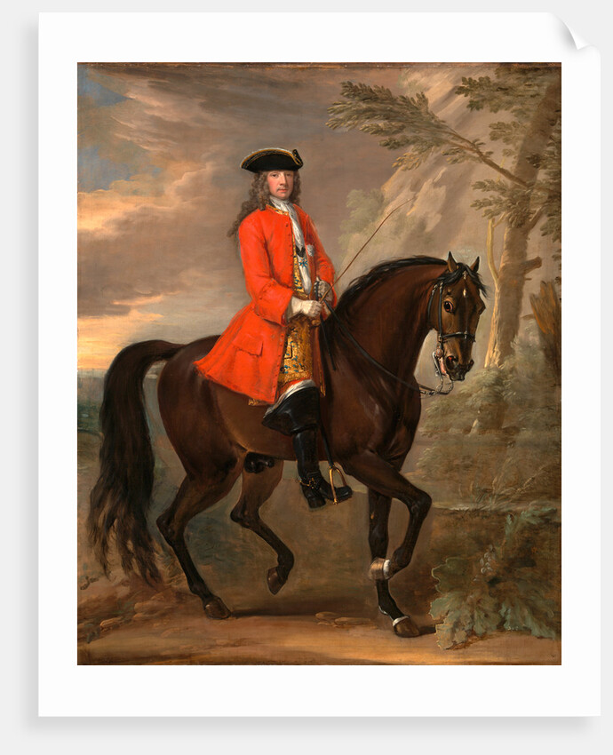 Portrait of a Man on Horseback An Unknown Man on Horseback by John Wootton