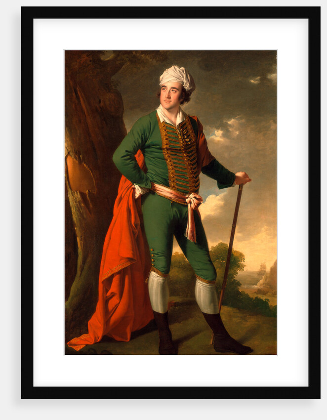 Portrait of a Man, Known as the 'Indian Captain' by Joseph Wright of Derby