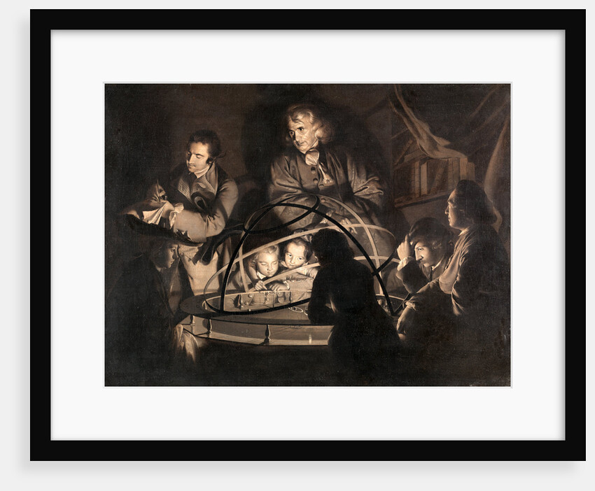 Philosopher Giving a Lecture on the Orrery by Joseph Wright of Derby
