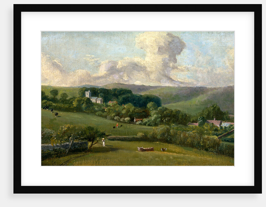 Osmington: A View to the Village, John Fisher, Bishop of Salisbury, 1748-1825 by John Fisher