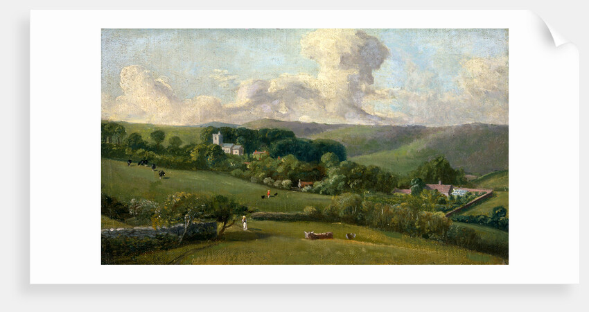 Osmington: A View to the Village, John Fisher, Bishop of Salisbury, 1748-1825 by John Fisher
