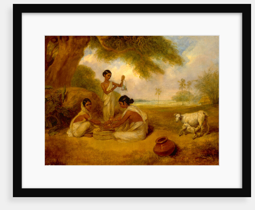 Grinding Corn by Arthur William Devis