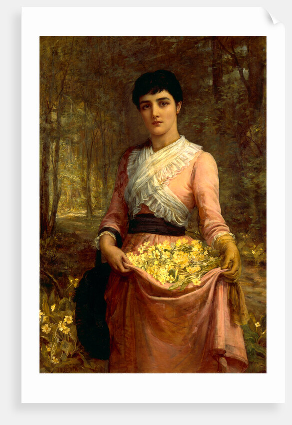 The Daughters of Our Empire. England: The Primrose by Edwin Long