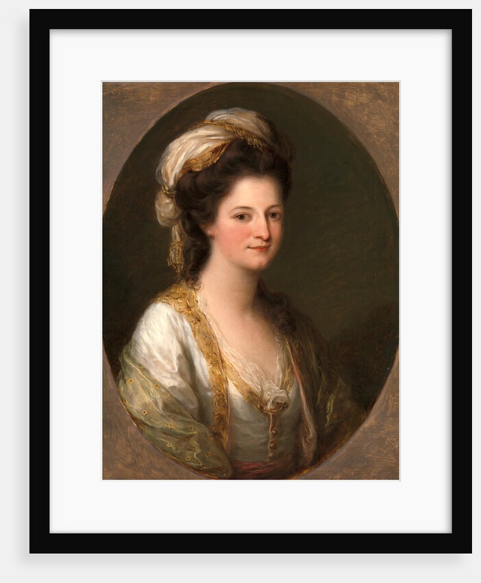 Portrait of a woman, traditionally identified as Lady Hervey by Angelica Kauffmann