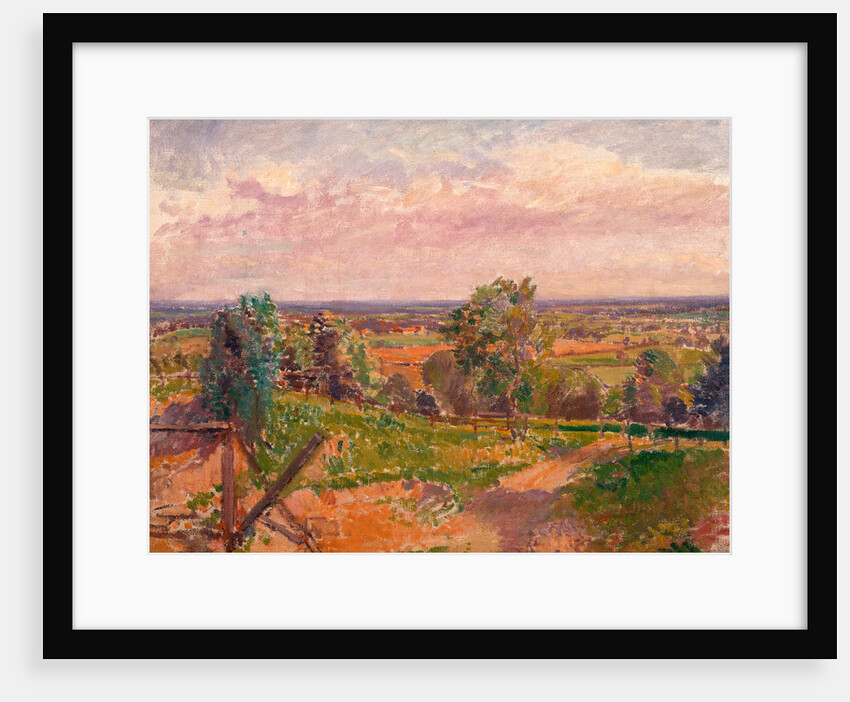 An Extensive Landscape in Yorkshire by Spencer Frederick Gore