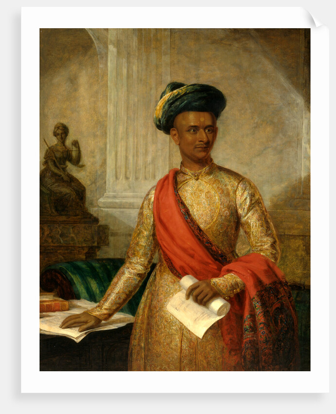 Purniya, Chief Minister of Mysore Purnia by Thomas Hickey