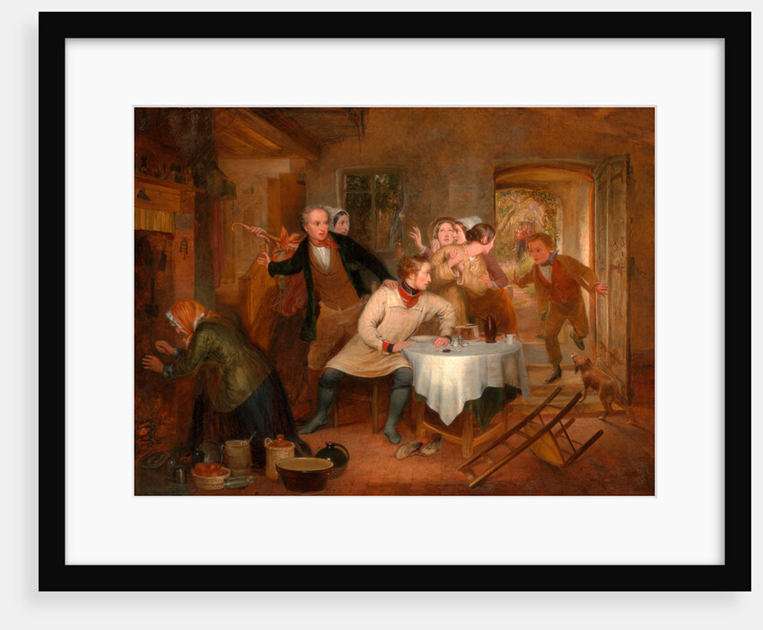 The Deserter's Home by Richard Redgrave