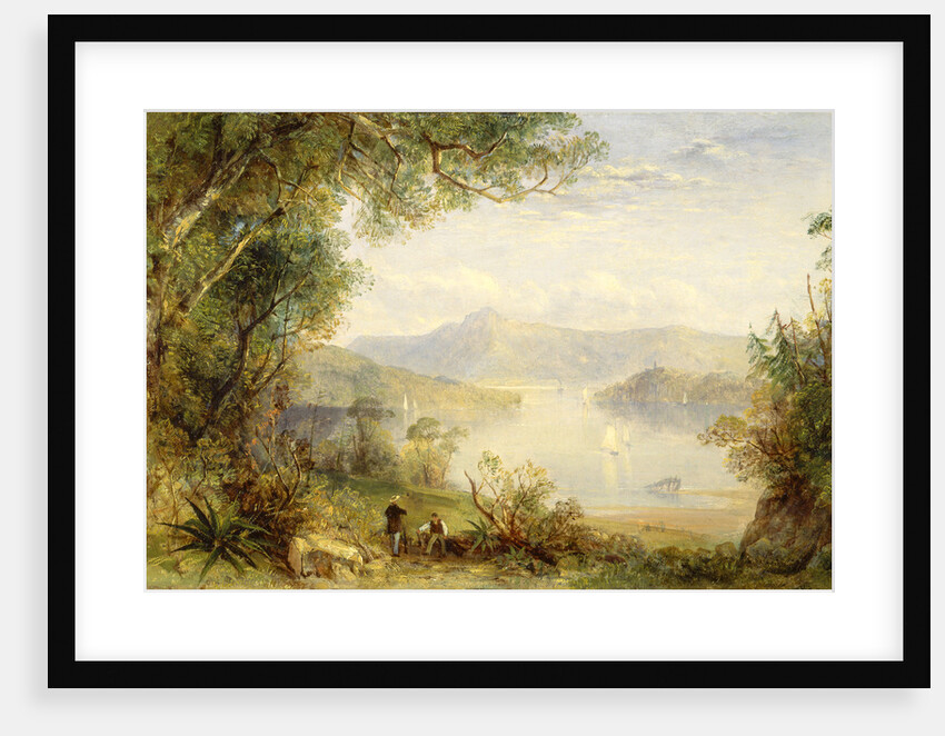 View on the Hudson River by Thomas Creswick