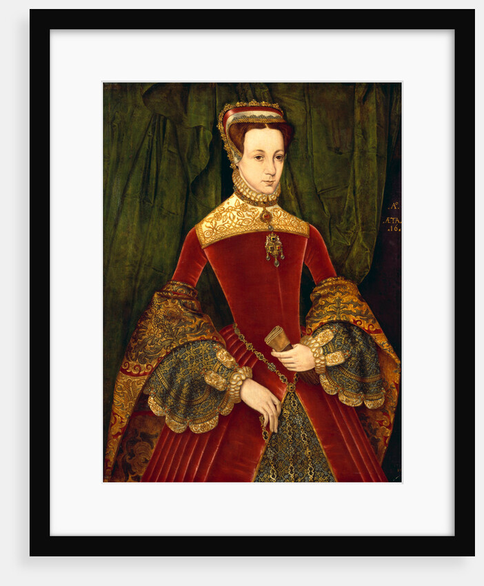 Portrait of a woman, aged sixteen, previously identified as Mary Fitzalan, Duchess of Norfolk, 1565 by Hans Eworth