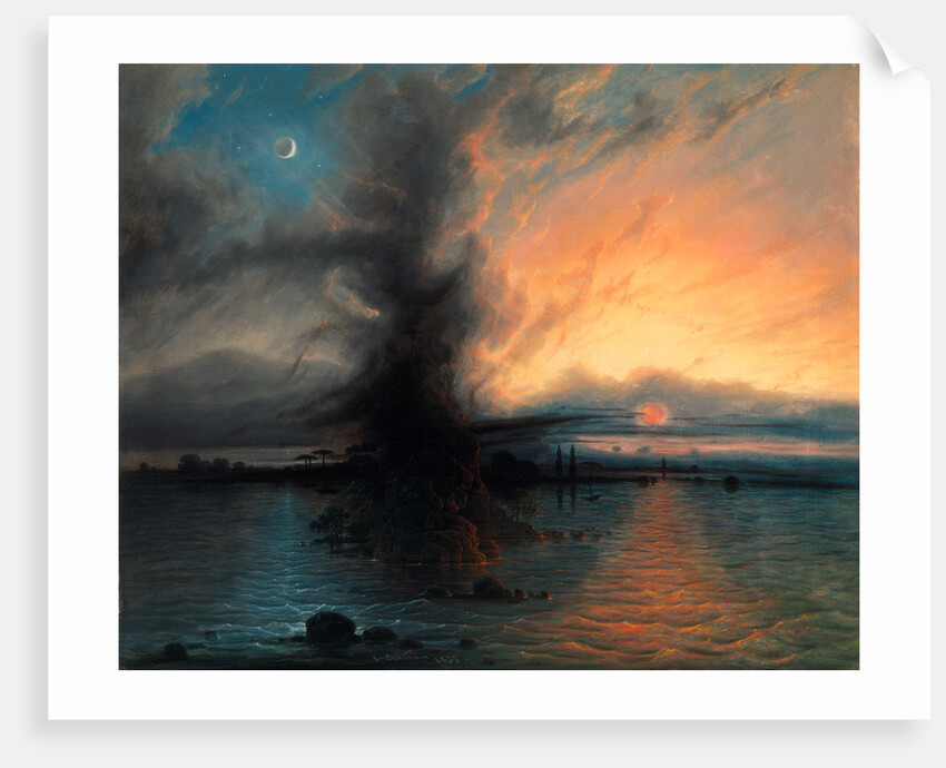 The Rock of Salvation by Samuel Colman