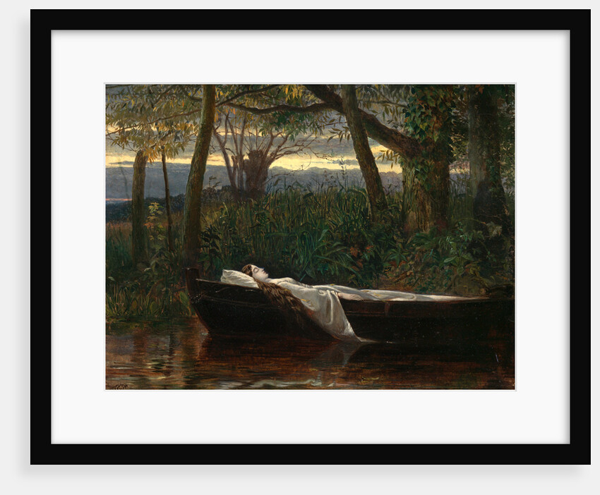 The Lady of Shalott by Walter Crane