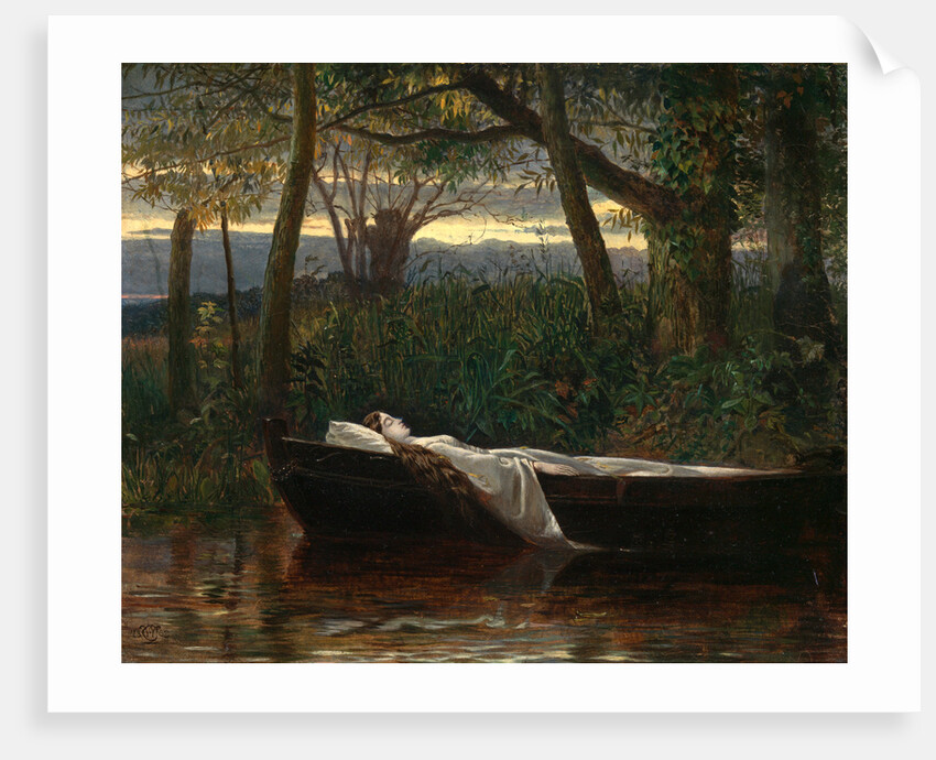 The Lady of Shalott by Walter Crane