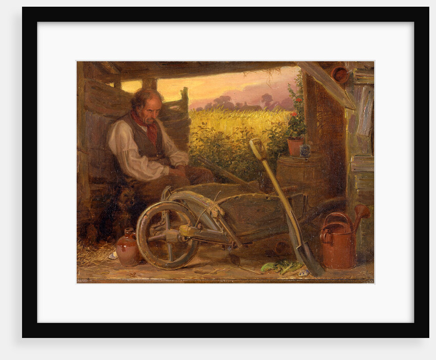 The Old Gardener by Briton Riviere