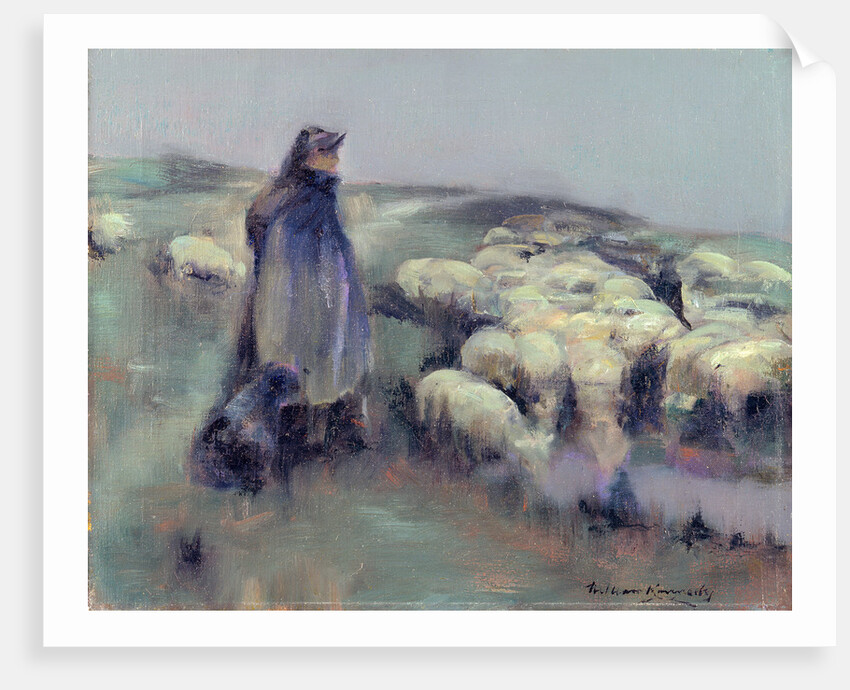 A Shepherdess by William Kennedy