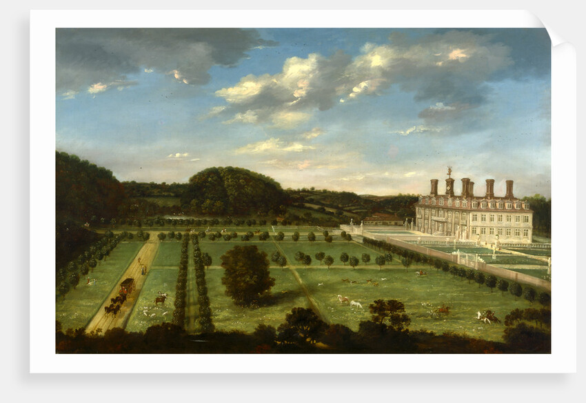 A View of Bayhall, Pembury, Kent Richard Amherst's Manor and Seat at Bayhall, Pembury, Kent by Jan Siberechts