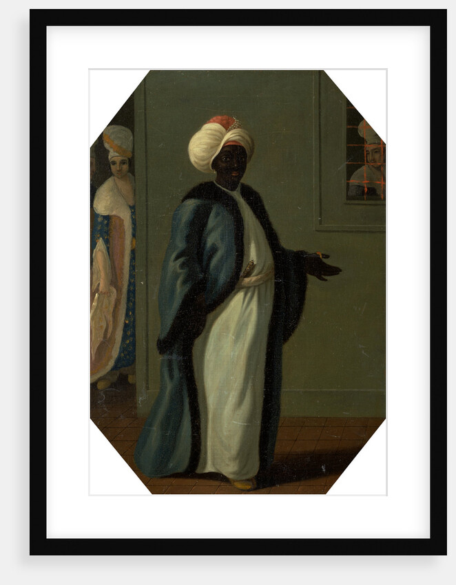 Kisler Aga, Chief of the Black Eunuchs and First Keeper of the Serraglio by Francis Smith