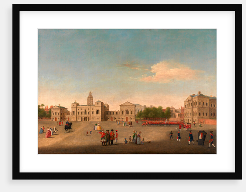 View of Horse Guards and Whitehall, London by Anonymous