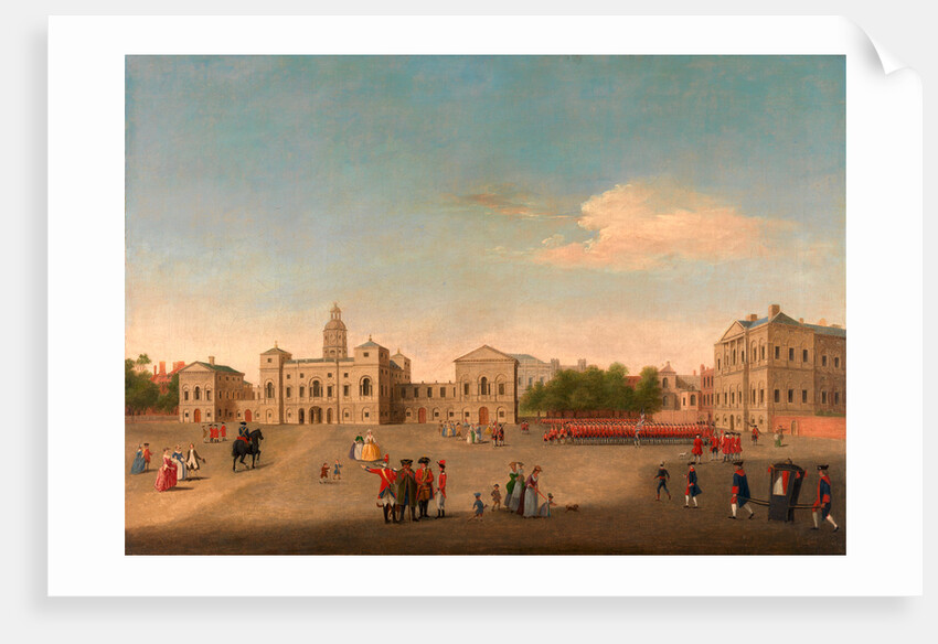 View of Horse Guards and Whitehall, London by Anonymous