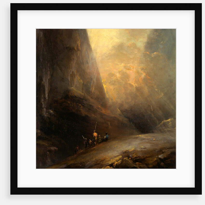 Mountain Landscape with Banditti by Elias Martin