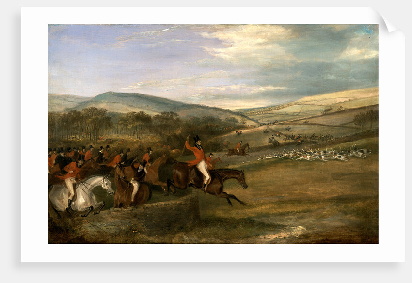 The Berkeley Hunt, 1842: Full Cry by Calcraft Turner