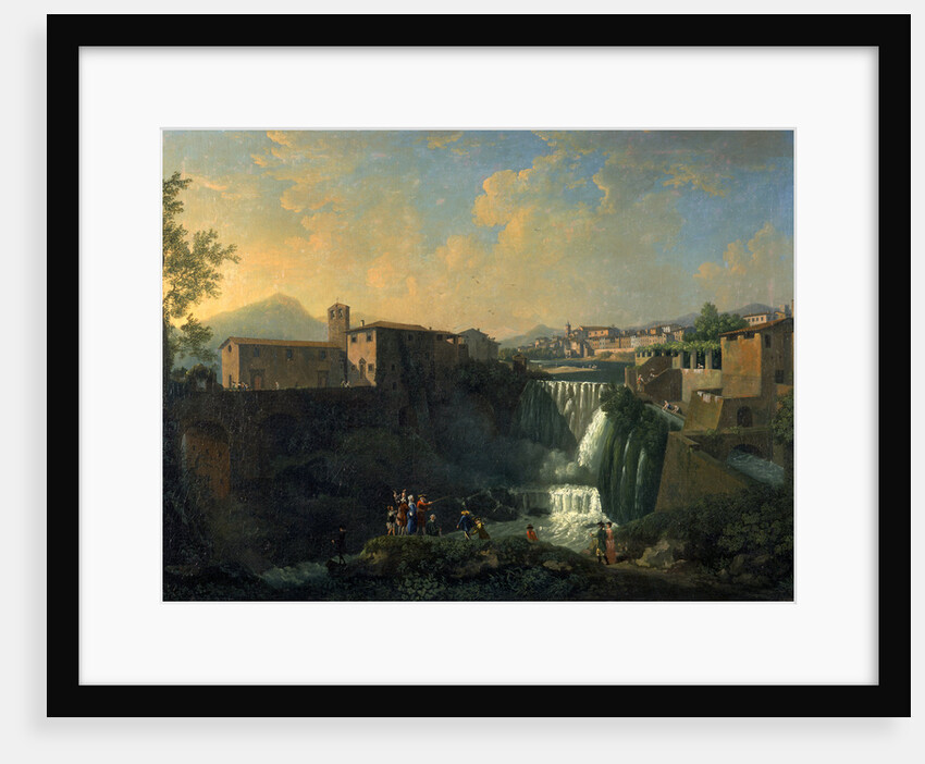 A View of Tivoli Rome Italy by Thomas Patch