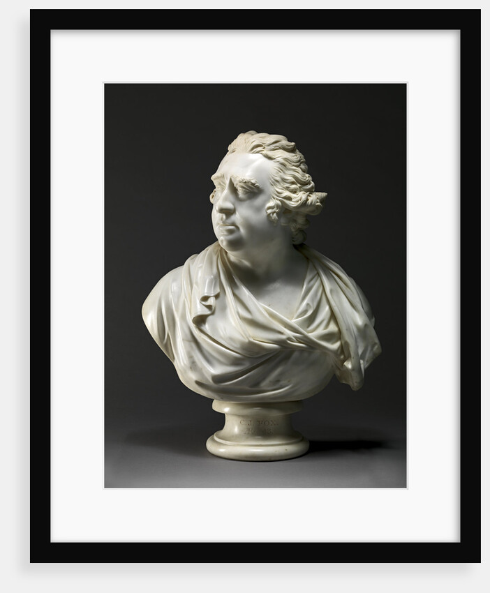 Sculpture, Charles James Fox by Joseph Nollekens