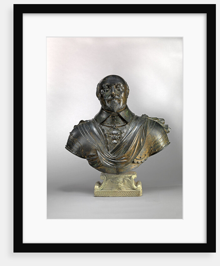 Bust of a Man Robert Bertie, 1st Earl of Lindsey, after Hubert Le Sueur by Anonymous