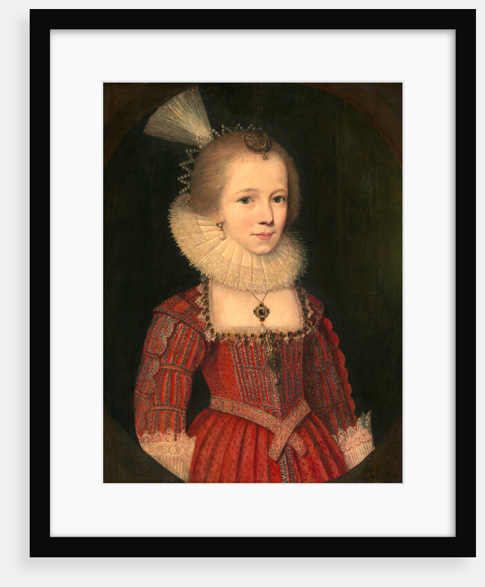 A Young Girl by Van Somer