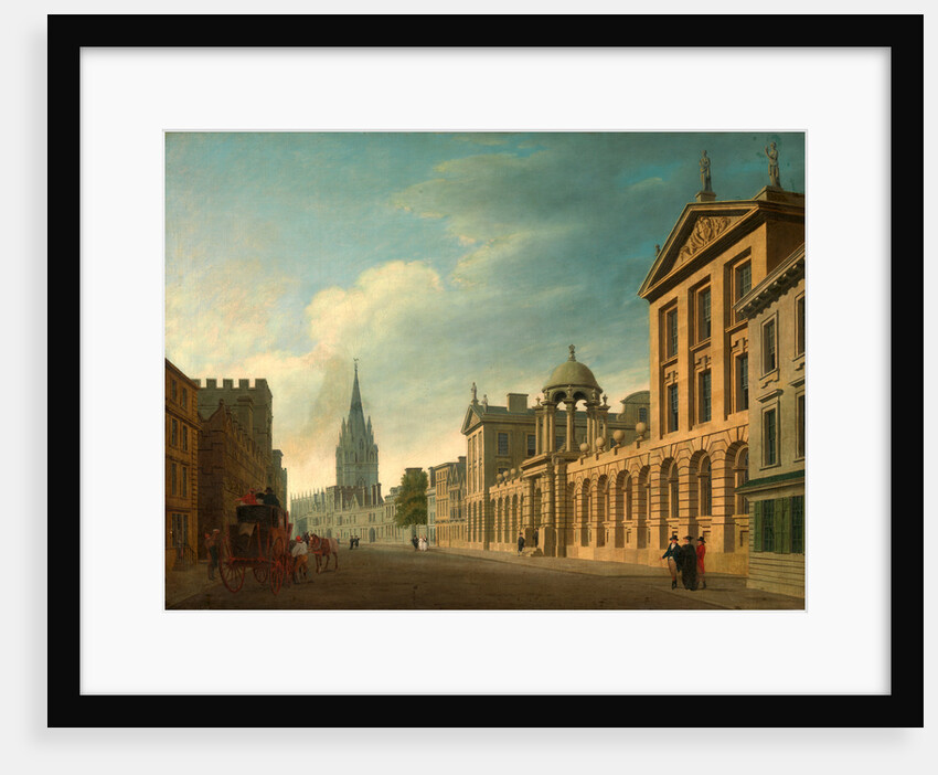 High Street, Oxford by Thomas Malton the Younger