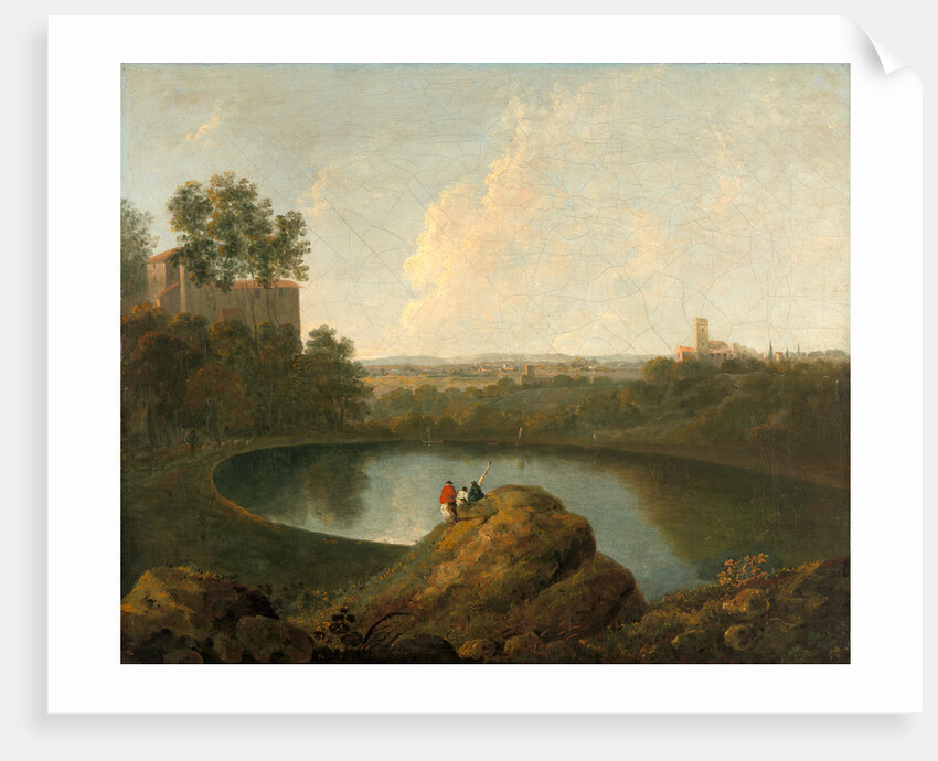 The Head of Lake Nemi by Imitator of Richard Wilson