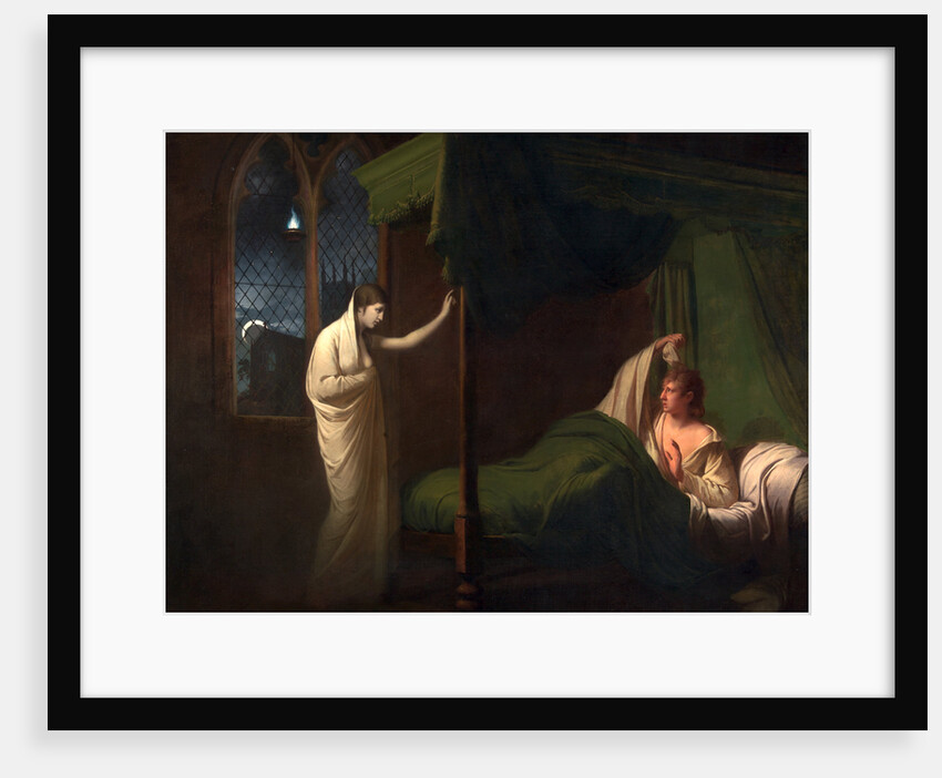 William and Margaret from Percy's 'Reliques of Ancient English Poetry' by Joseph Wright of Derby