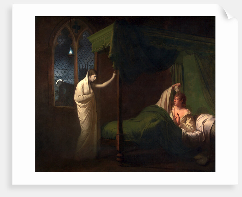William and Margaret from Percy's 'Reliques of Ancient English Poetry' by Joseph Wright of Derby