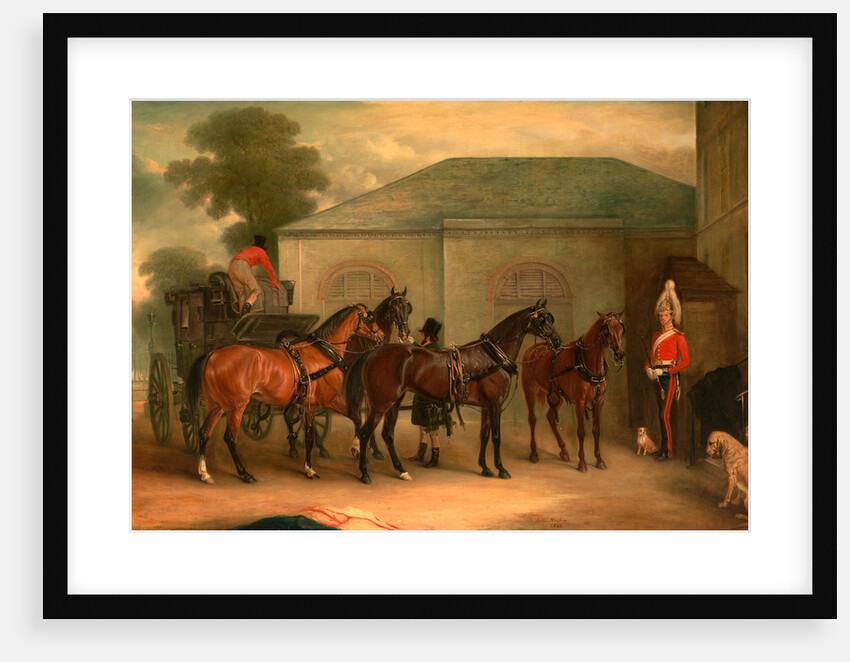 The Drag of Sir Watkin Williams Wynn by John Ferneley