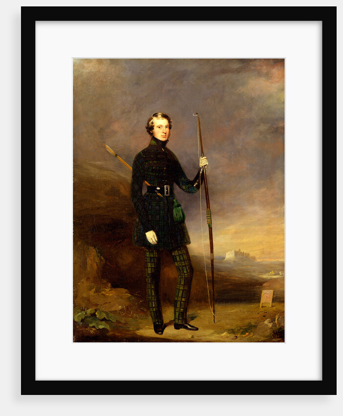 Dr. John Logan Campbell John Logan Campbell in the clib dress of the Edinburgh Alleion Archers by Mungo Burton