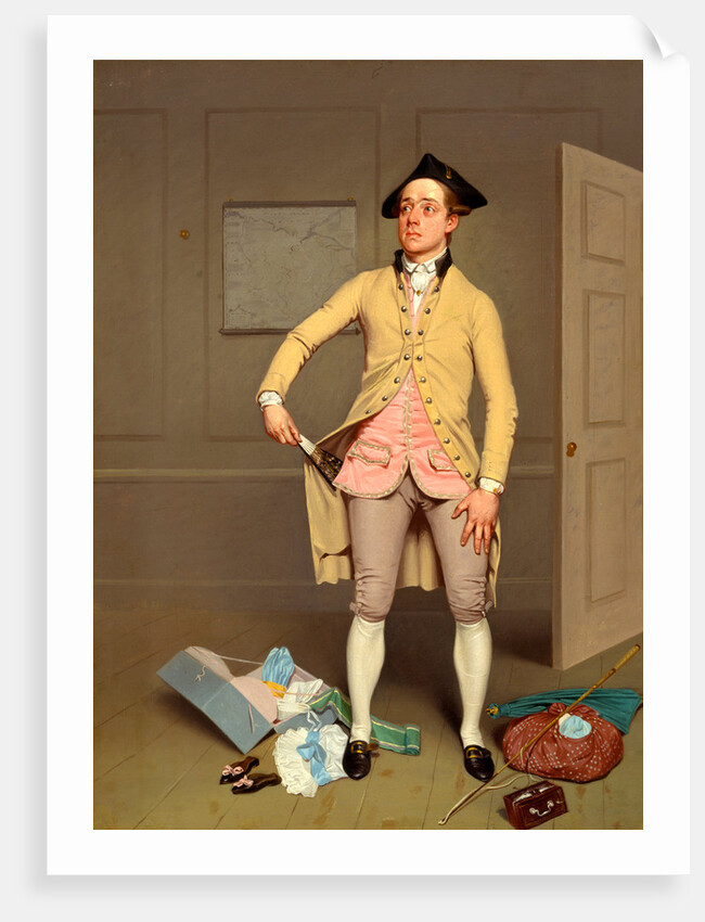 Samuel Thomas Russell in Samuel Foote's 'The Mayor of Garratt' by Samuel de Wilde